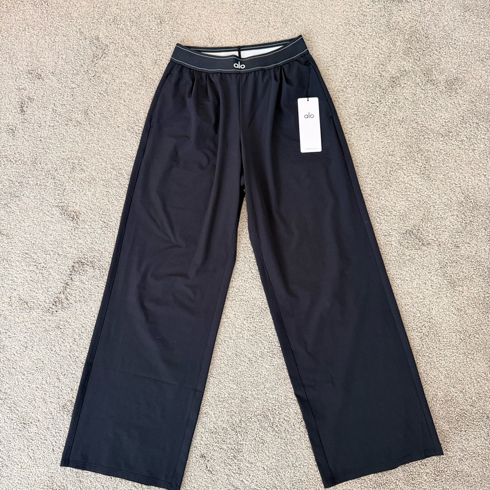 ALO Suit Up Trouser (Regular) - Black